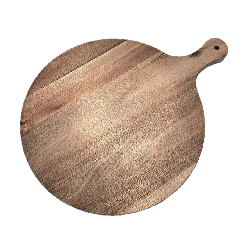 Solid Acacia Wood ပီဇာဘုတ်ဗန်း Solid Acacia Wood ပီဇာဘုတ်ဗန်း