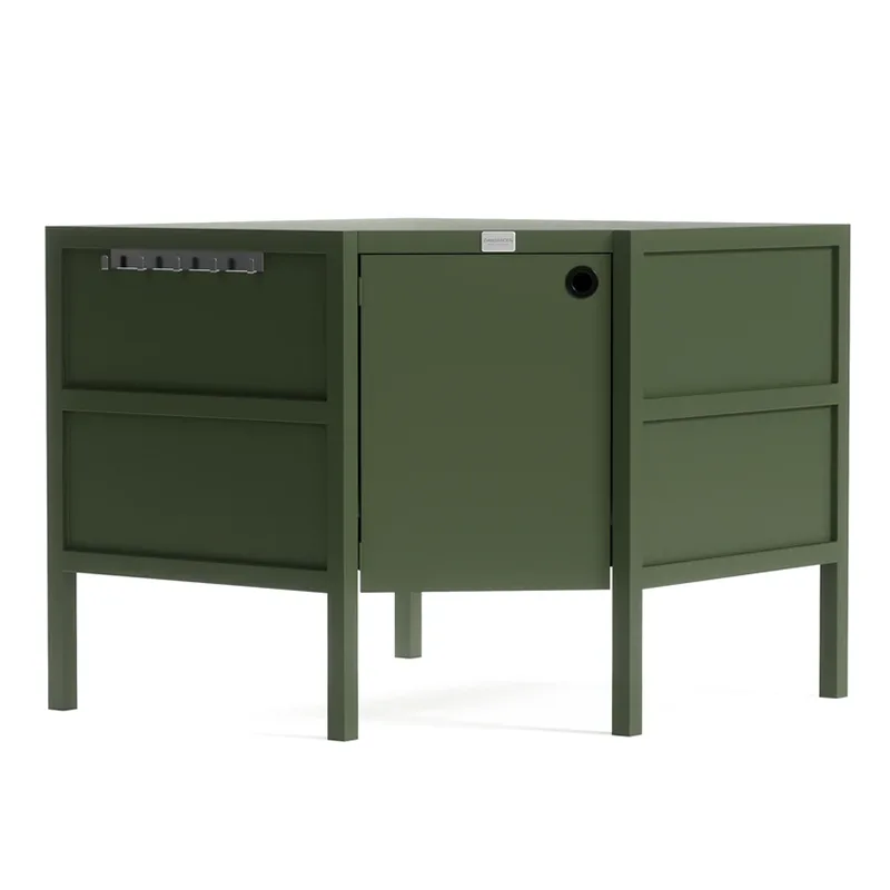 ပြင်ပ Free- Standing Corner Cabinet