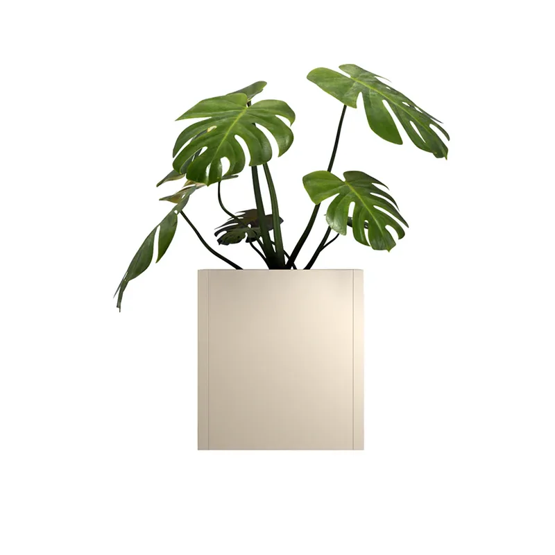 ပေါ့ပါးသော Square Outdoor Planter