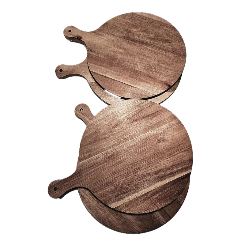 Solid Acacia Wood ပီဇာဘုတ်ဗန်း