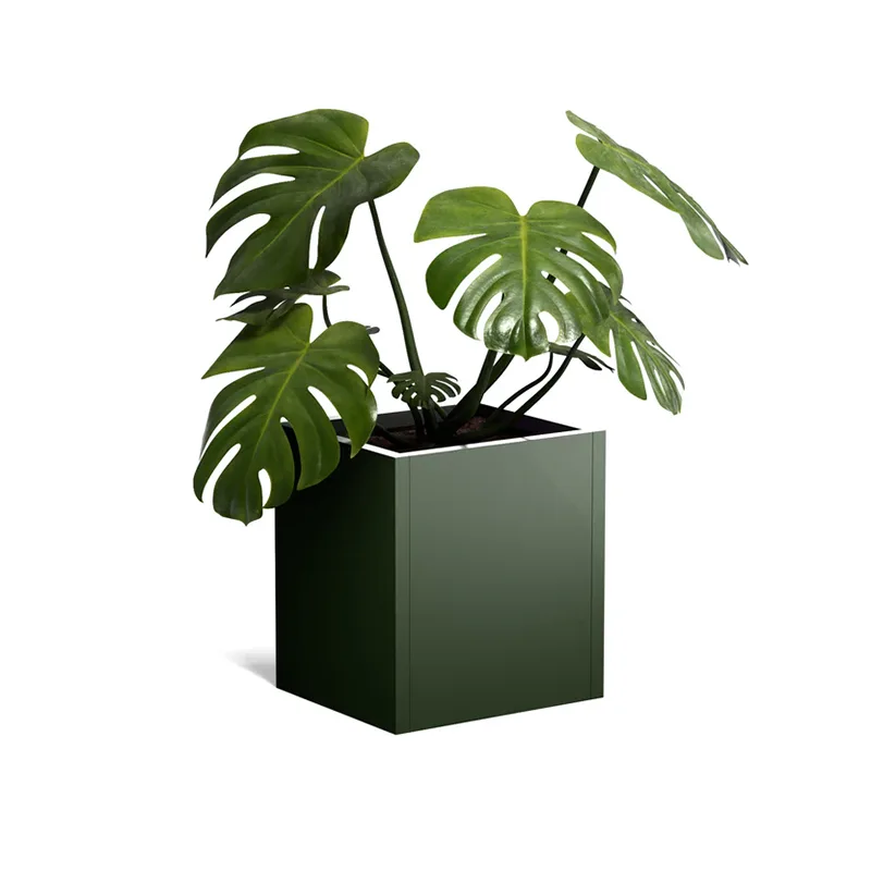 ပေါ့ပါးသော Square Outdoor Planter