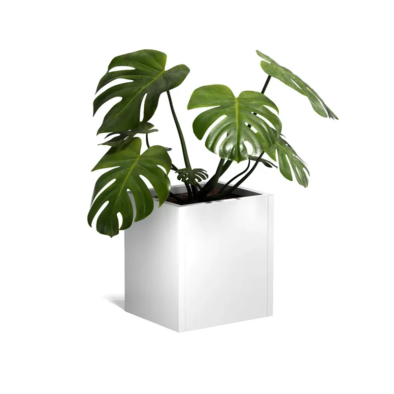 ပေါ့ပါးသော Square Outdoor Planter